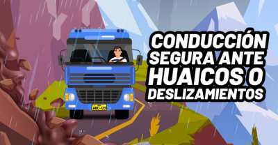 Ciclón Yaku: SUTRAN brinda consejos para una conducción segura en caso de huaicos y deslizamientos por lluvias